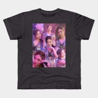 Aespa Ningning Collage Kids T-Shirt